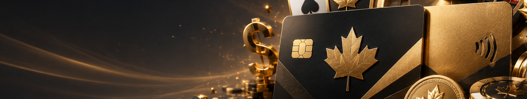 Use Interac, Visa and Mastercard for casino payments
